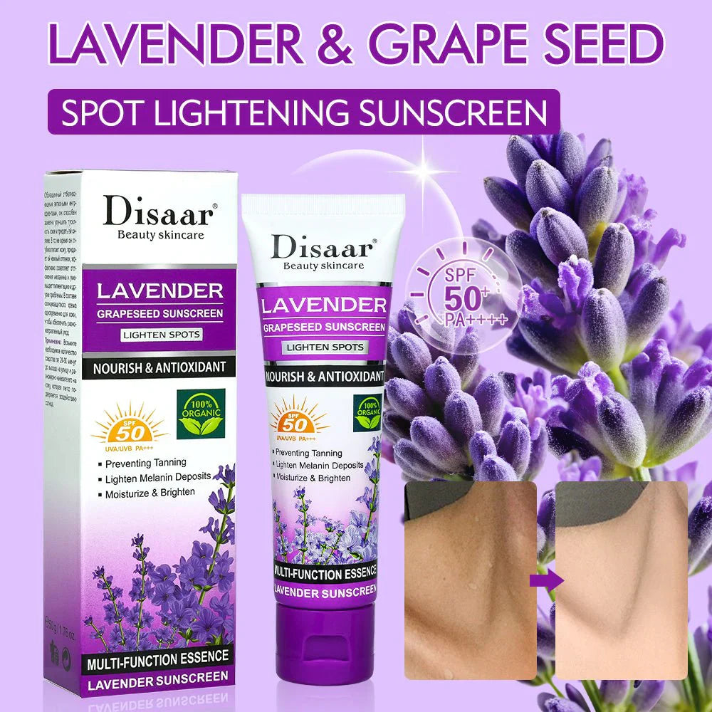 Disaar - Lavender Grapeseed Sunscreen SPF 50 (Original)